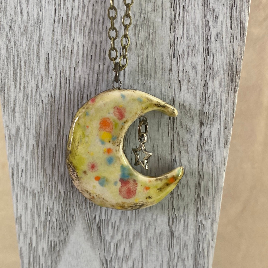 Moon Necklace Reversible