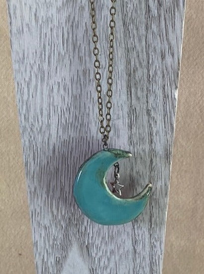 Moon Necklace Reversible