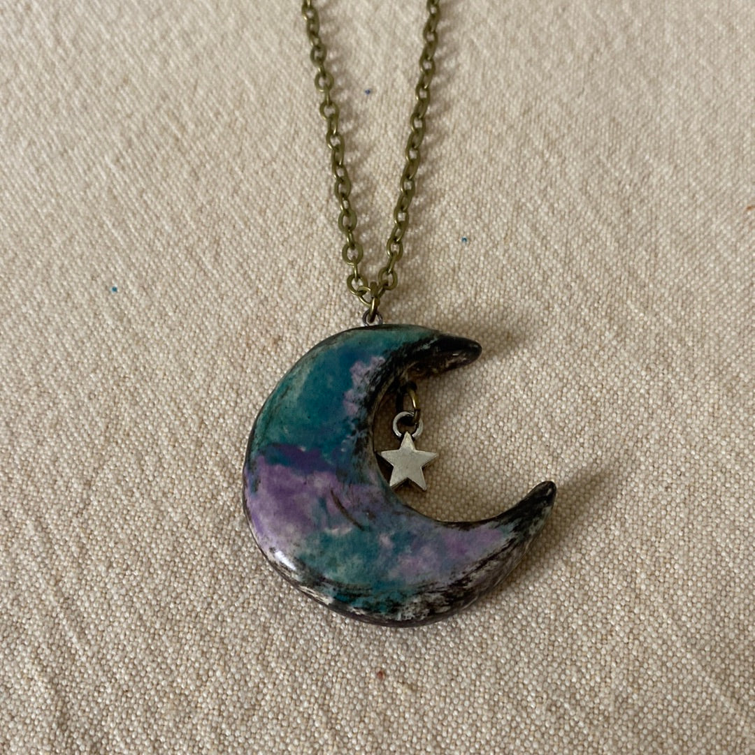 To the MOON and back Necklace