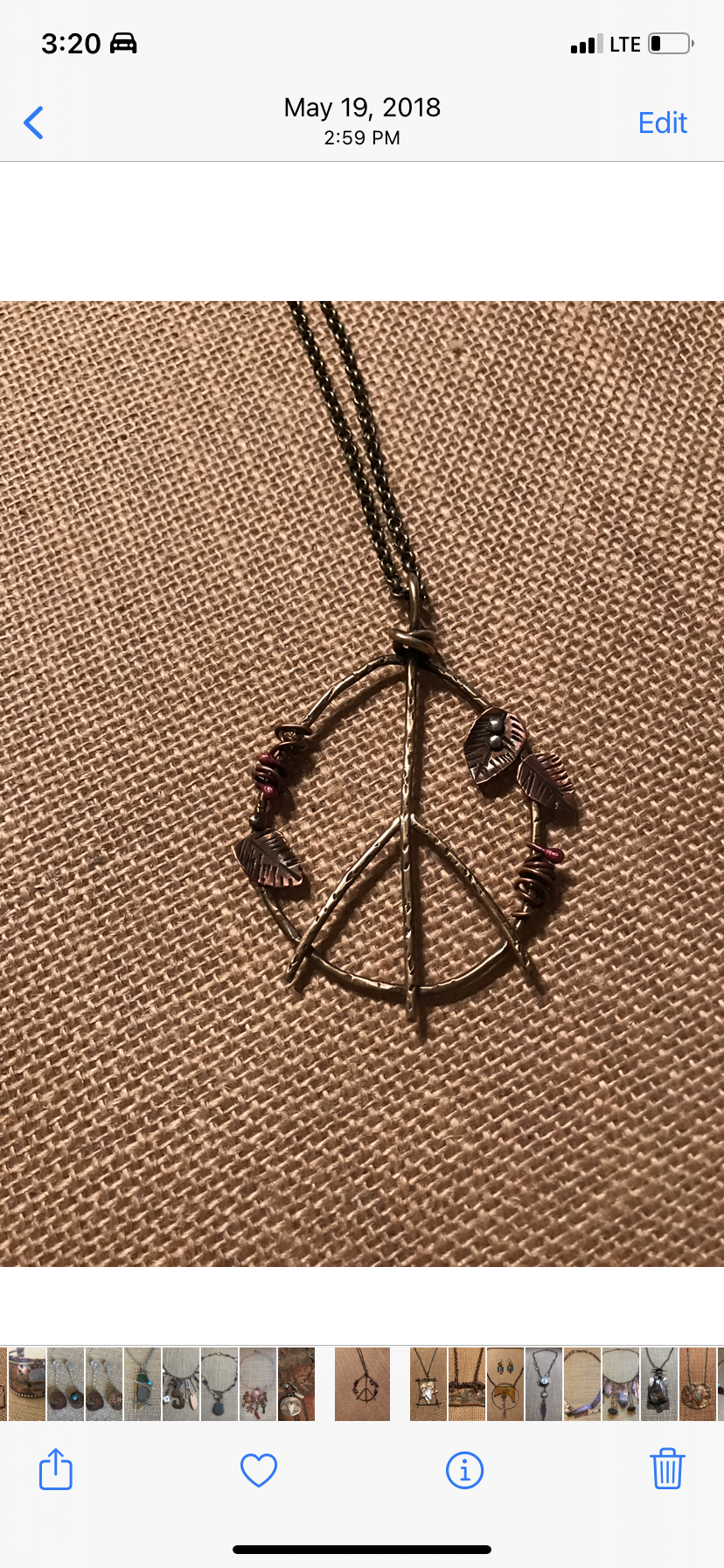 Peace Necklace