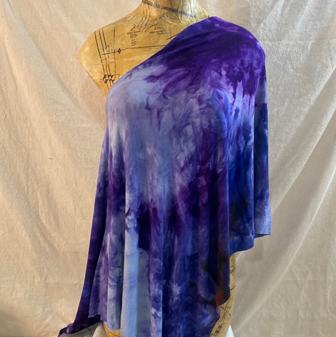 Blueberries…Asymmetrical Scarf