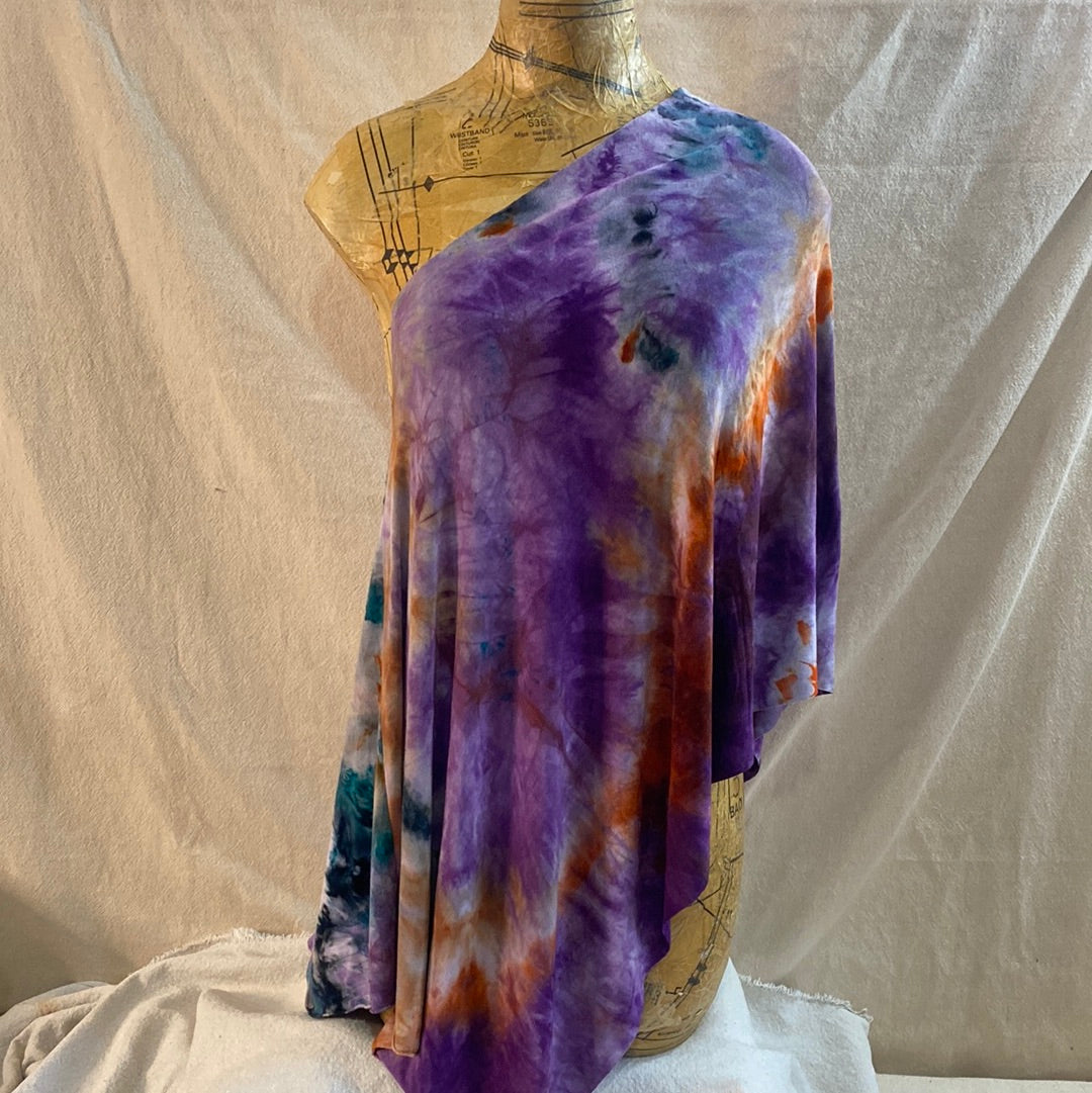 Purple and More.. Asymmetrical Scarf