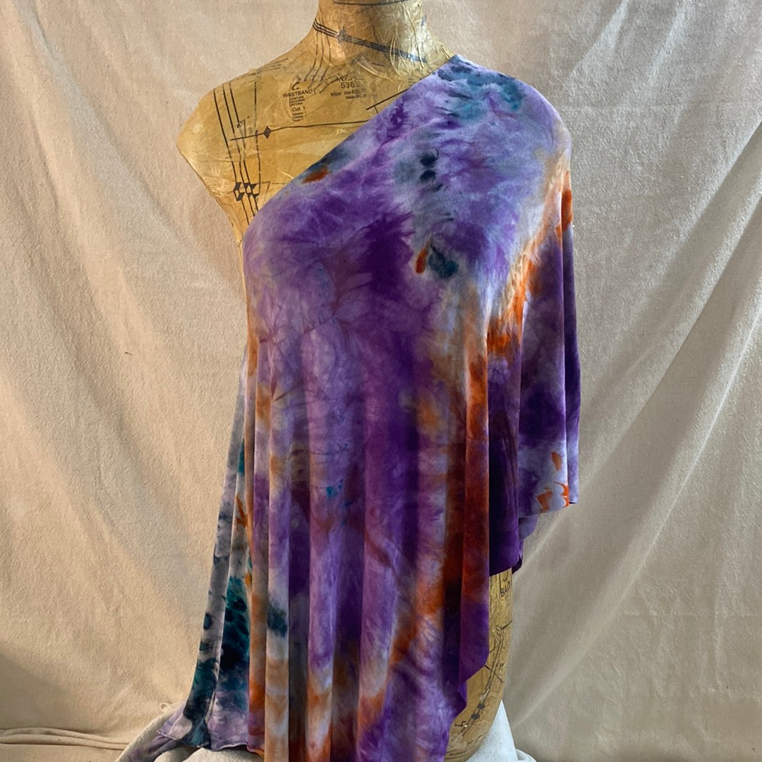 Purple and More.. Asymmetrical Scarf