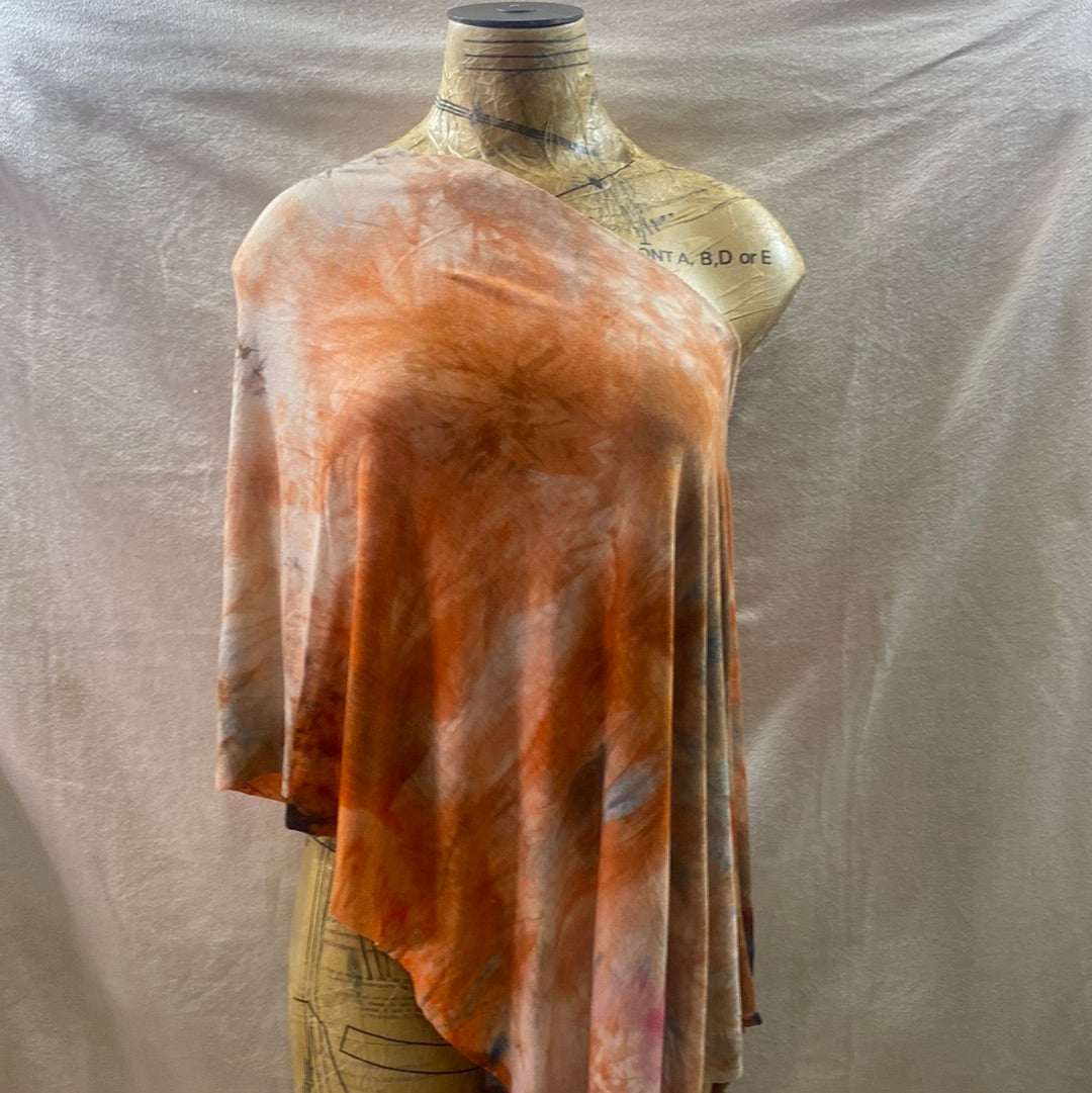 Asymmetrical Scarf More then Orange