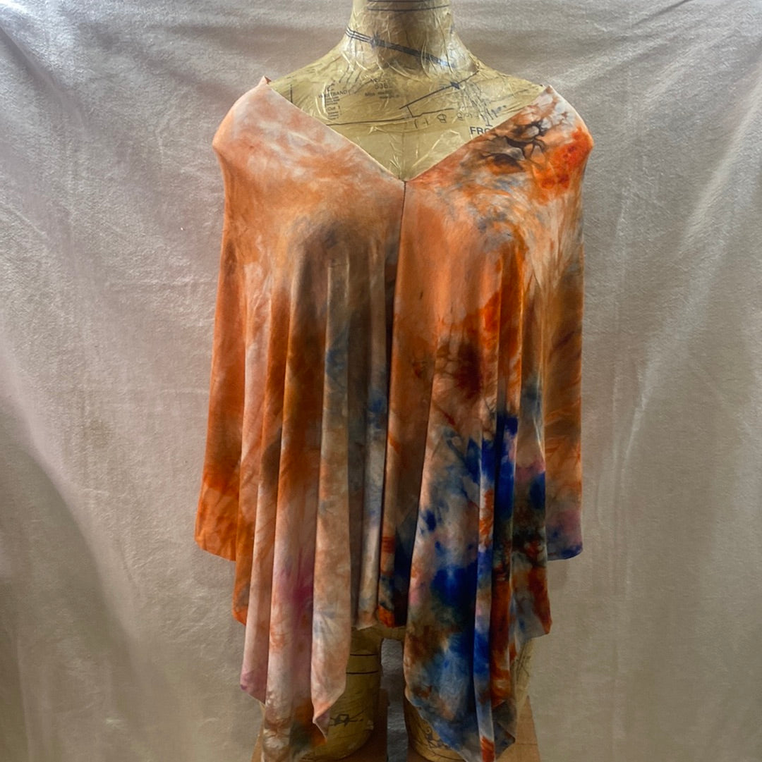 Asymmetrical Scarf More then Orange