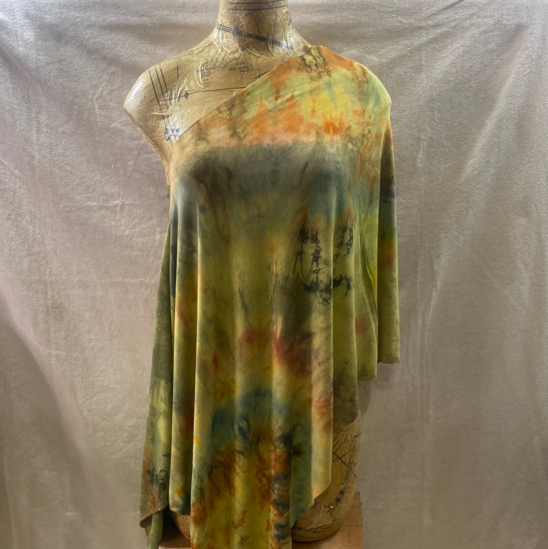 Asymmetrical Scarf Springtime