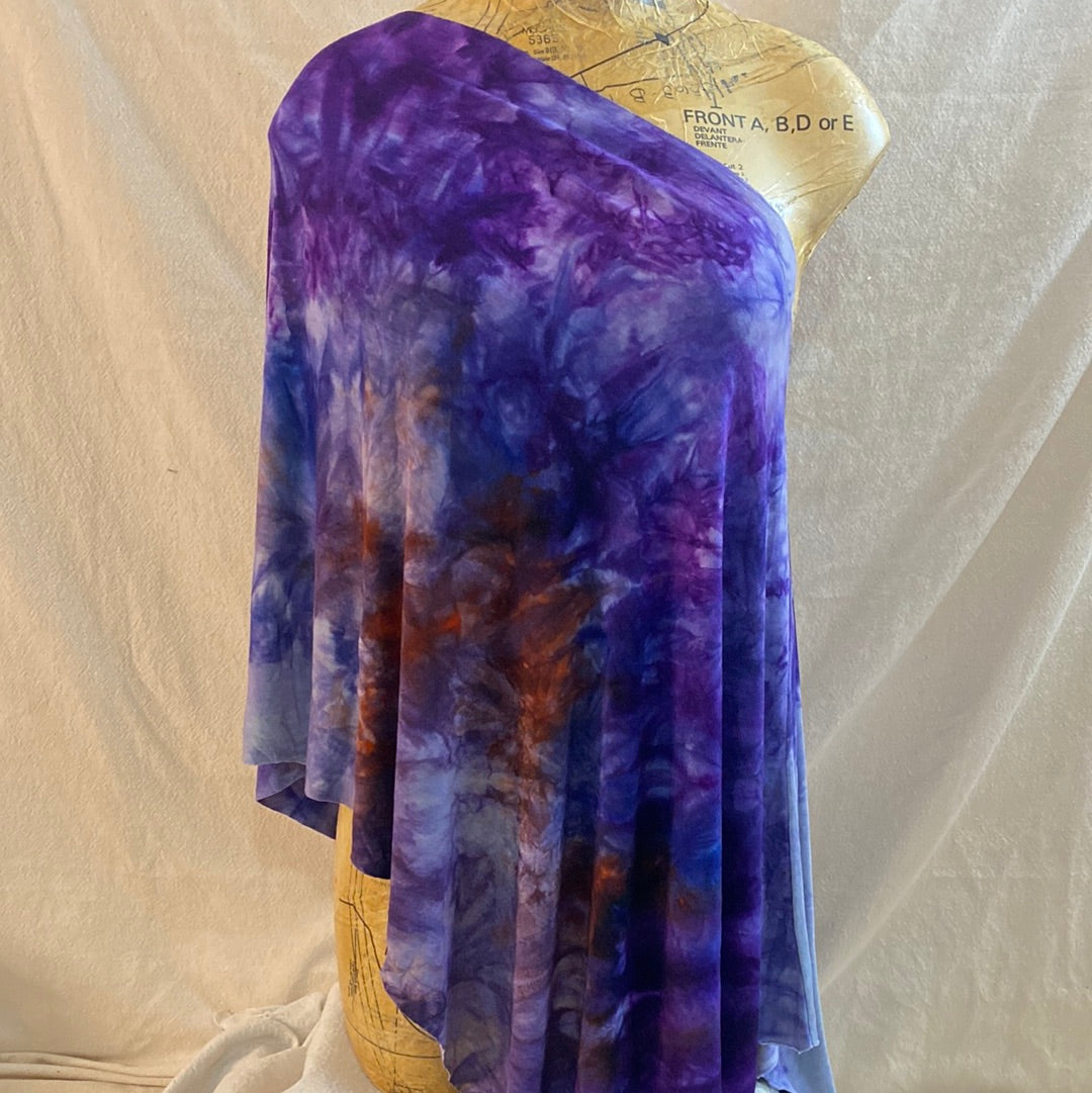 Blueberries…Asymmetrical Scarf