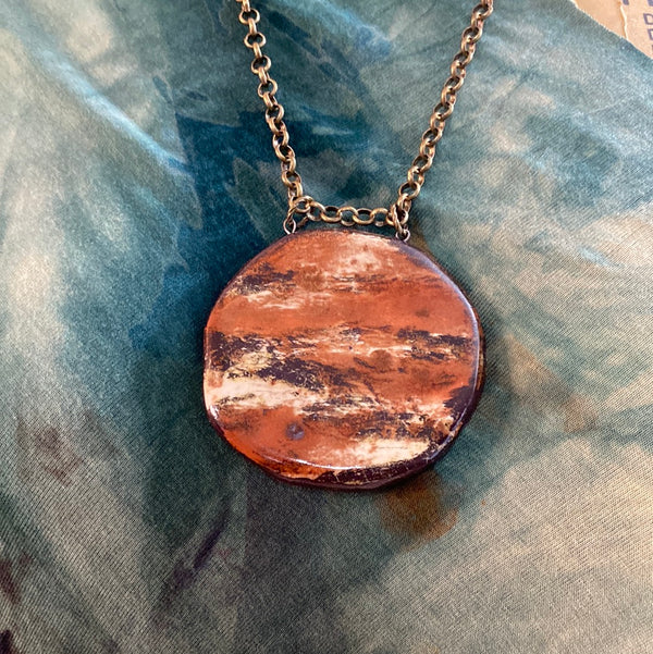 Love Messages B Bold Reversible Necklace main image 1