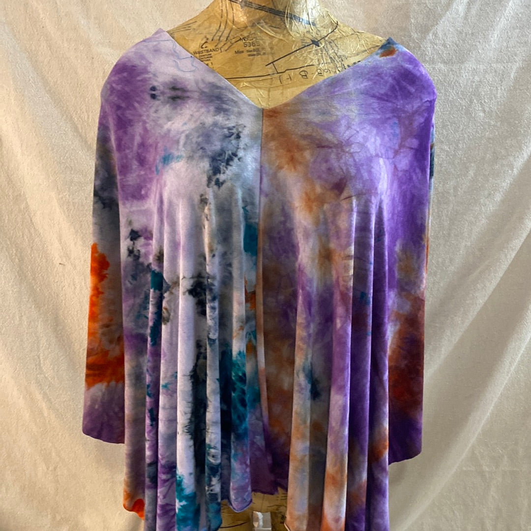 Purple and More.. Asymmetrical Scarf