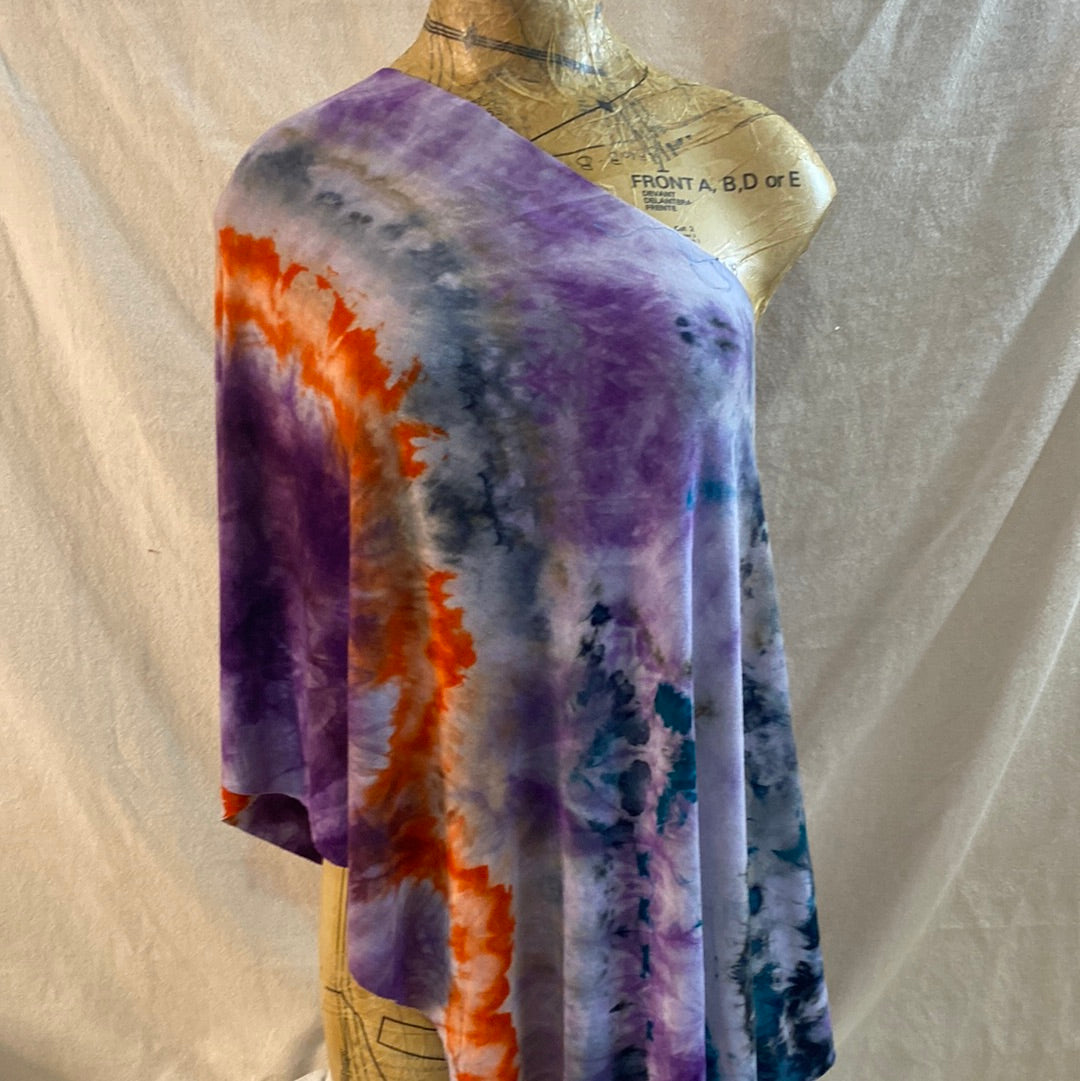 Purple and More.. Asymmetrical Scarf