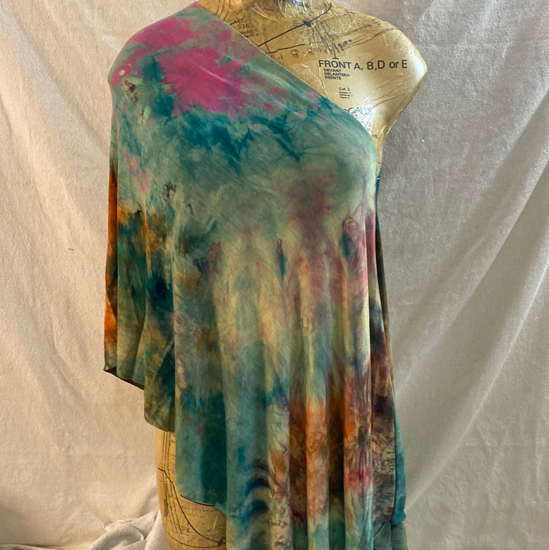 Garden Beautiful Asymmetrical Scarf