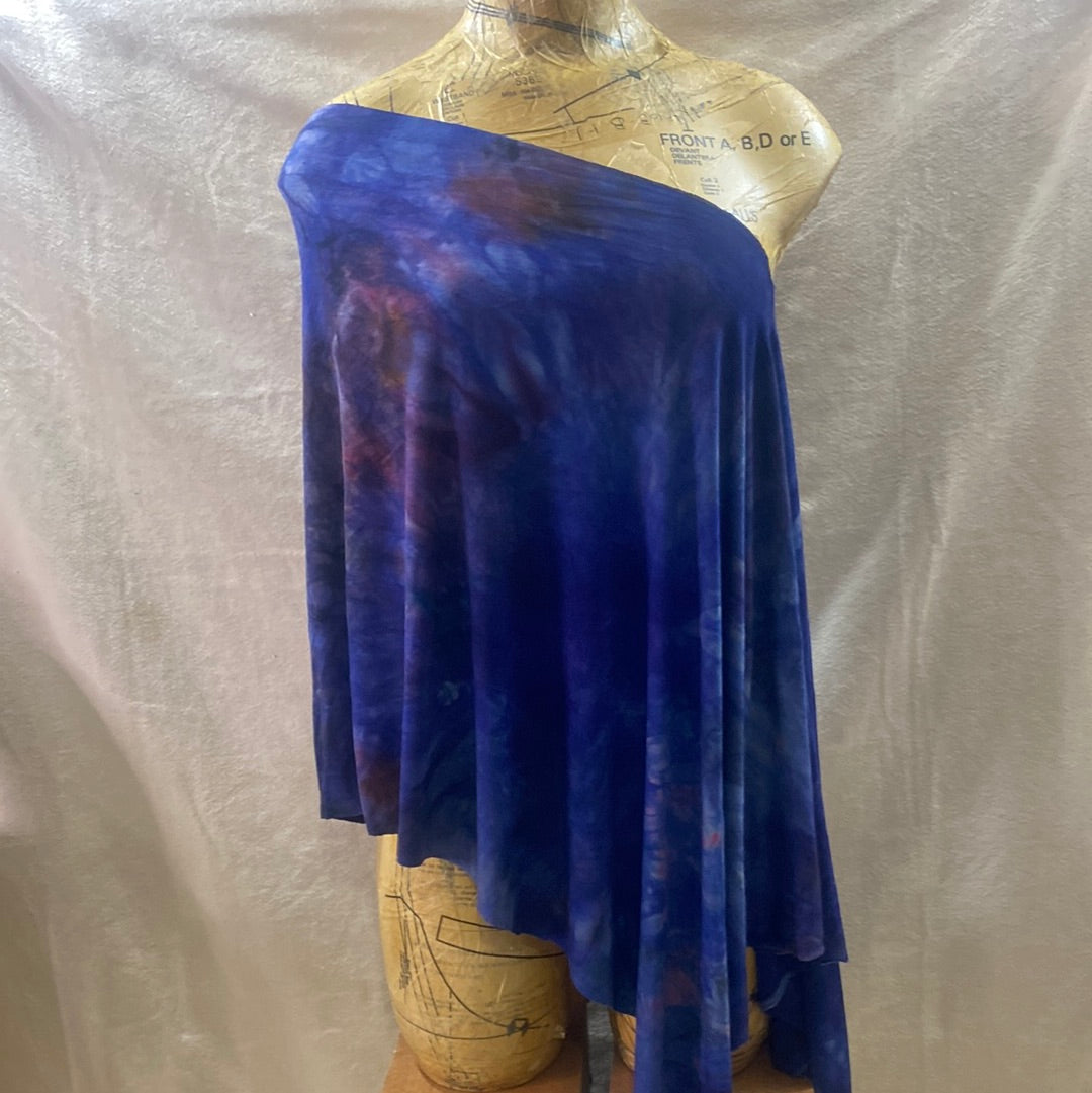 Asymmetrical Scarf Midnight