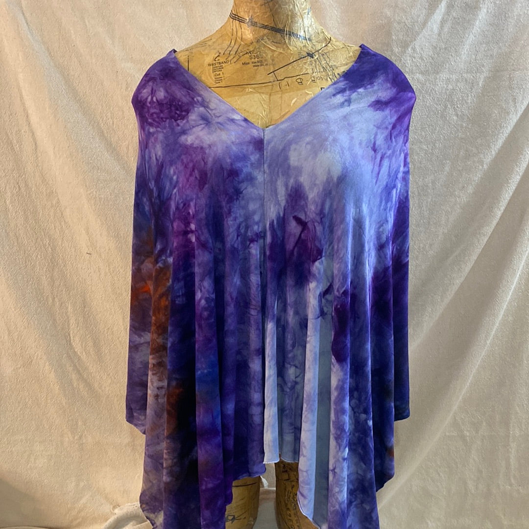 Blueberries…Asymmetrical Scarf