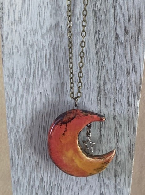 Moon Necklace Reversible