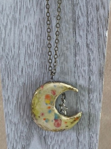 Moon Necklace Reversible