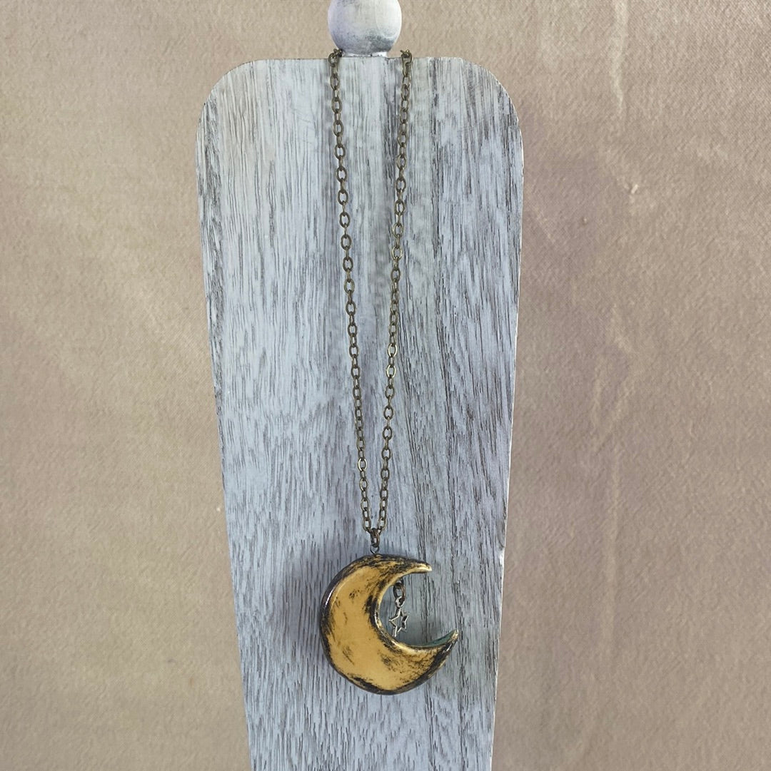 Moon Necklace Reversible
