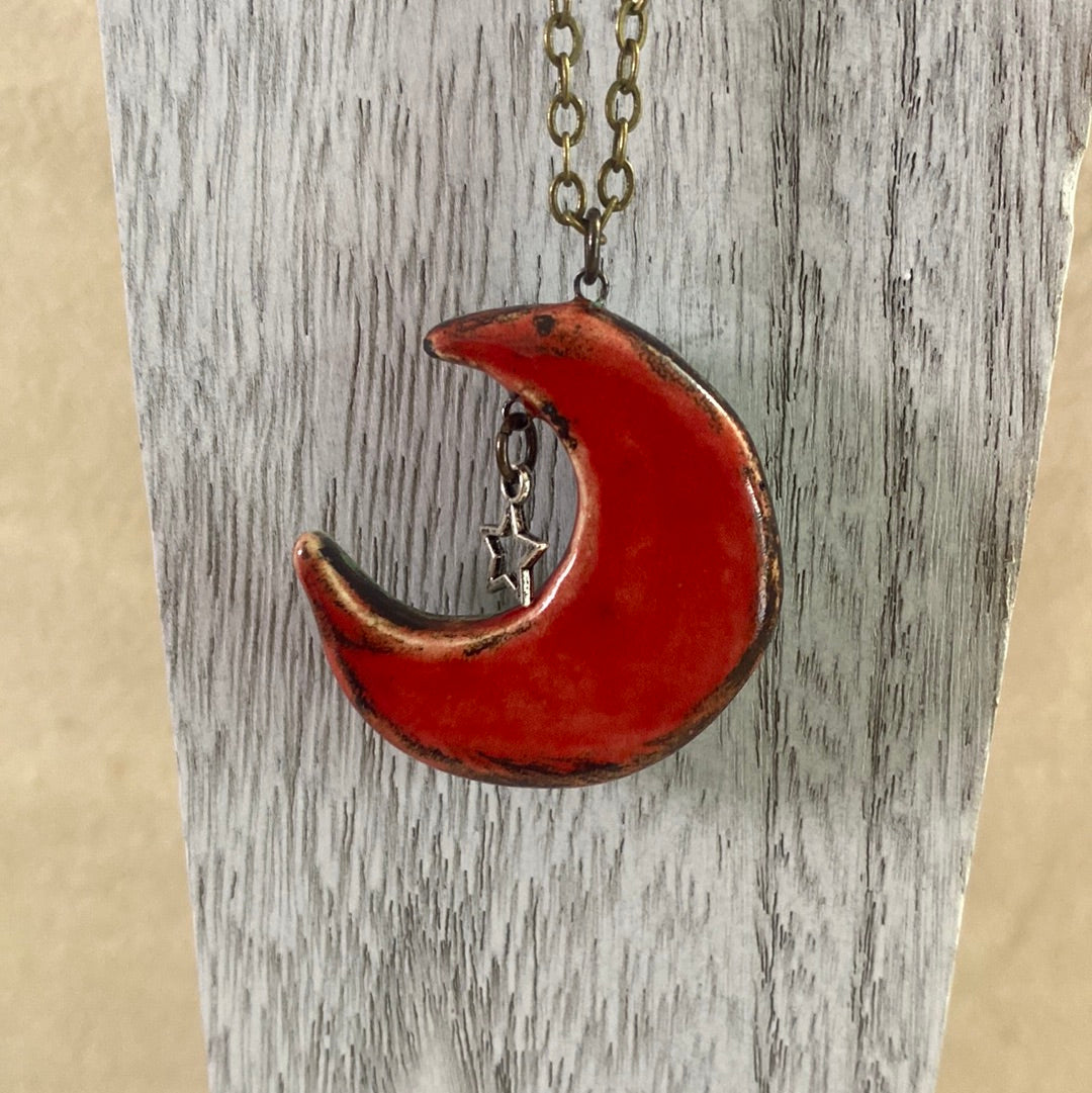 Moon Necklace Reversible