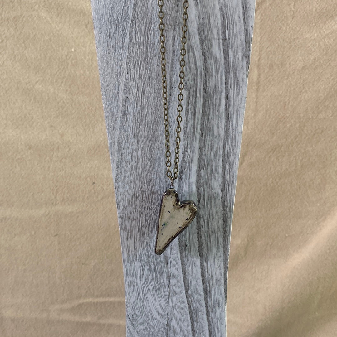 Heart Necklace Reversible