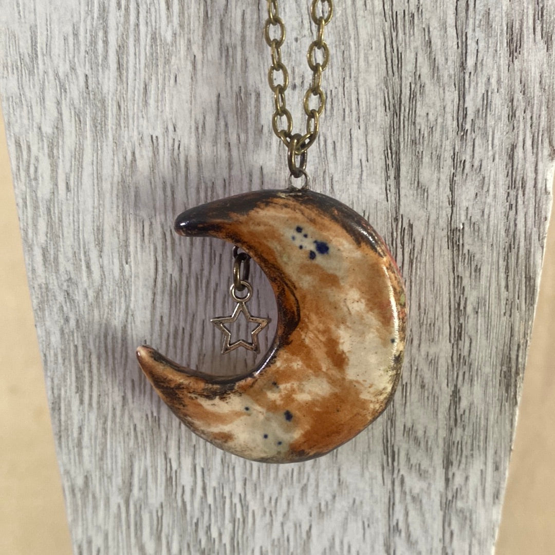 Moon Necklace Reversible
