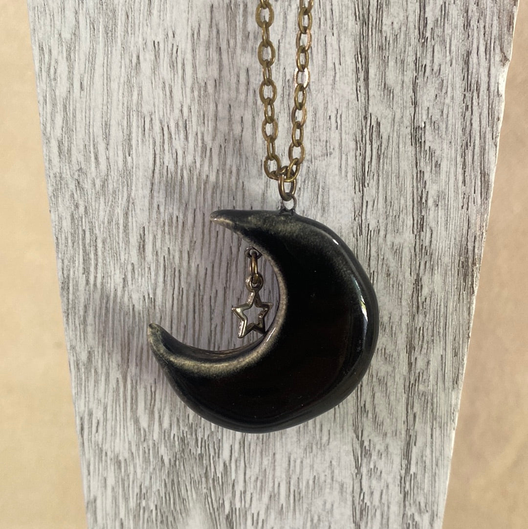 Moon Necklace Reversible