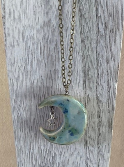 Moon Necklace Reversible