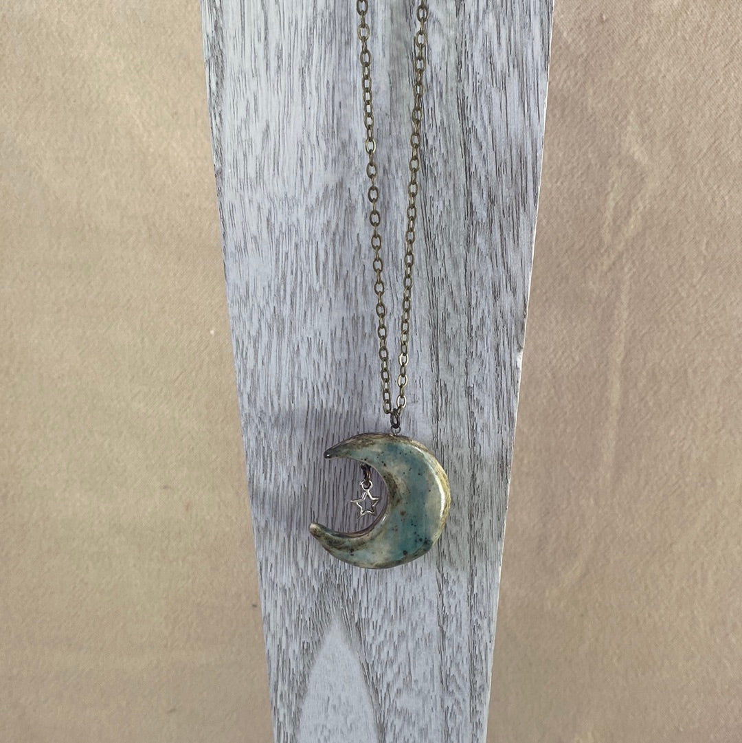 Moon Necklace Reversible