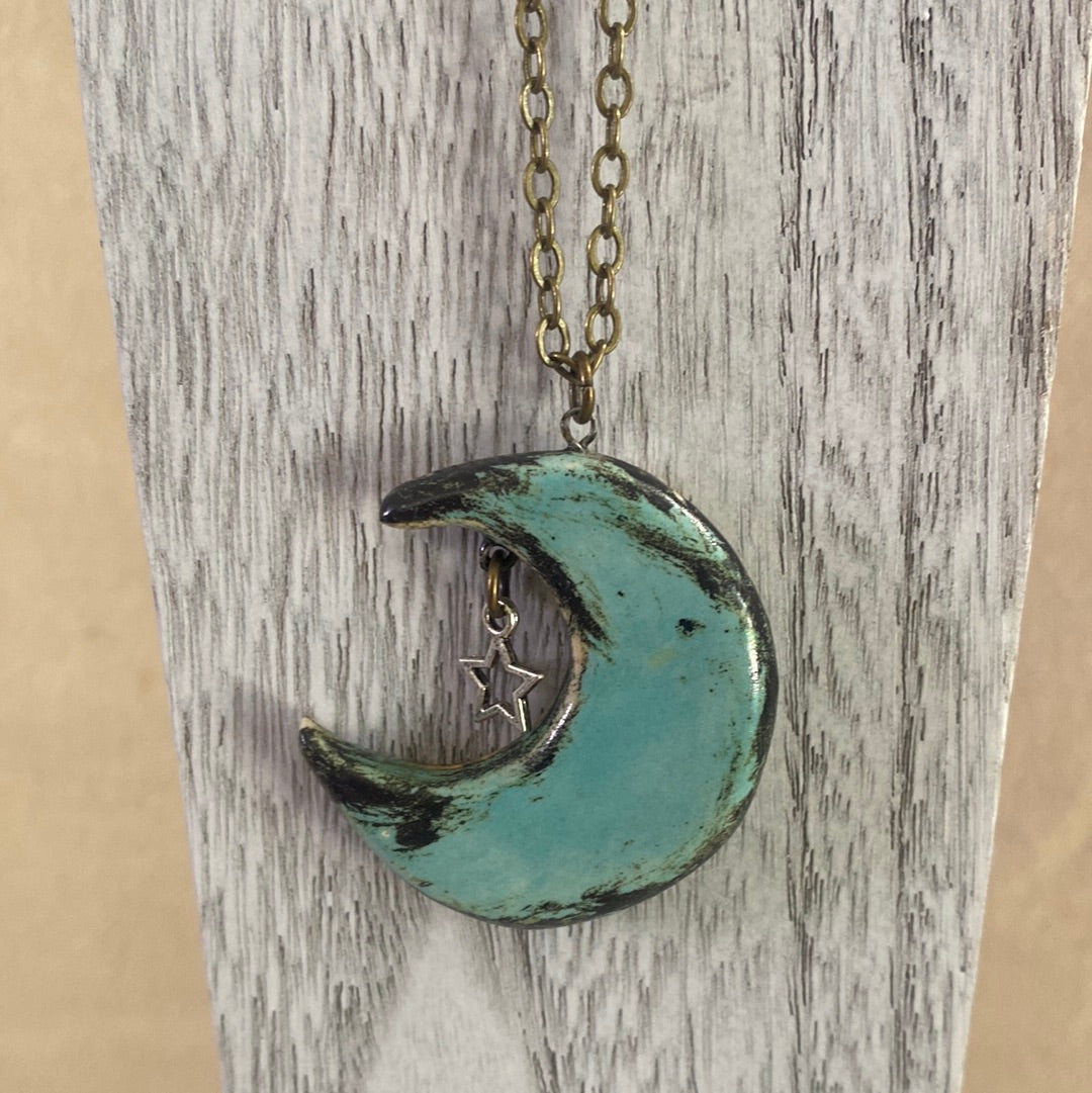 Moon Necklace Reversible