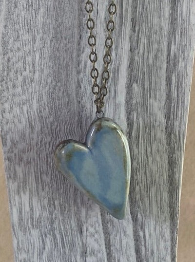 Heart Necklace Reversible