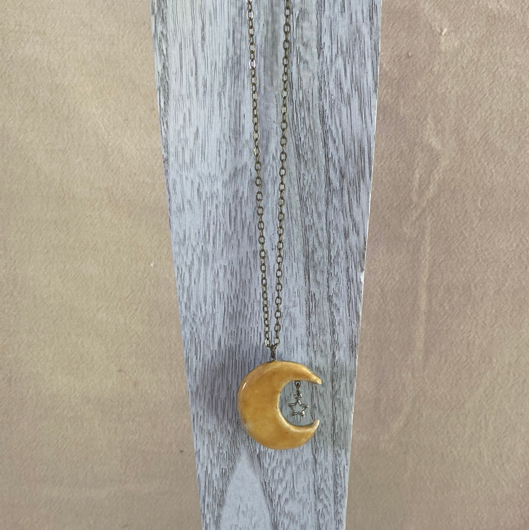 Moon Necklace Reversible