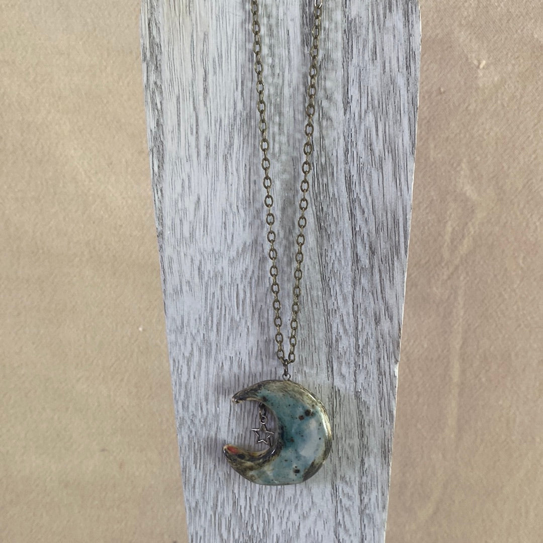 Moon Necklace Reversible