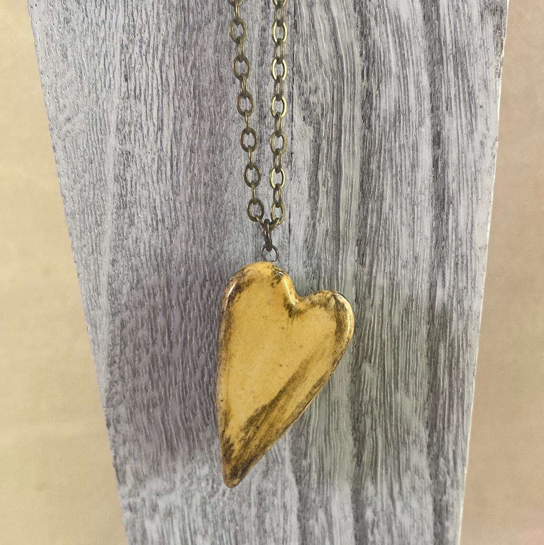 Hearts Necklace Reversible