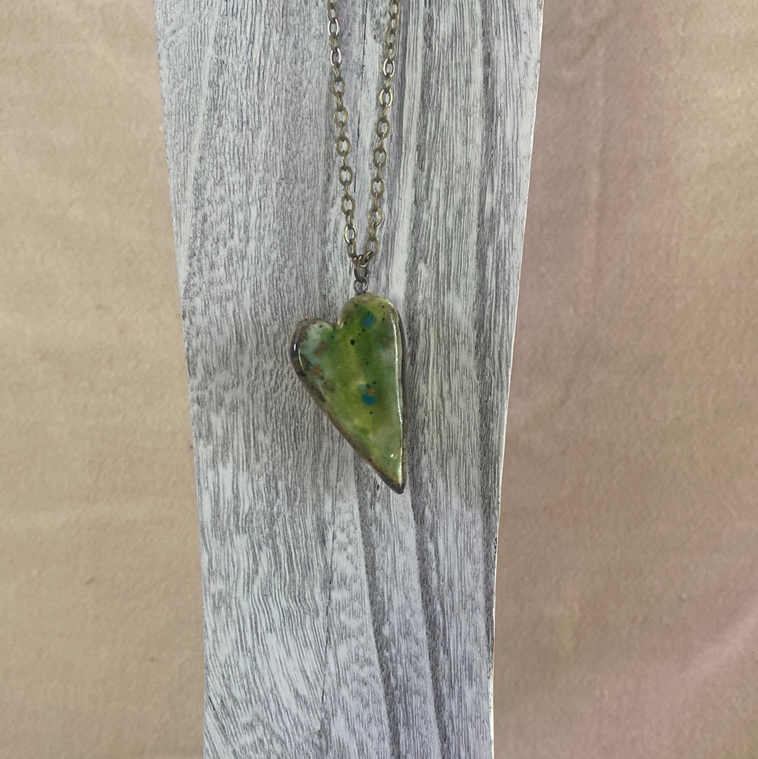 Hearts Necklace Reversible