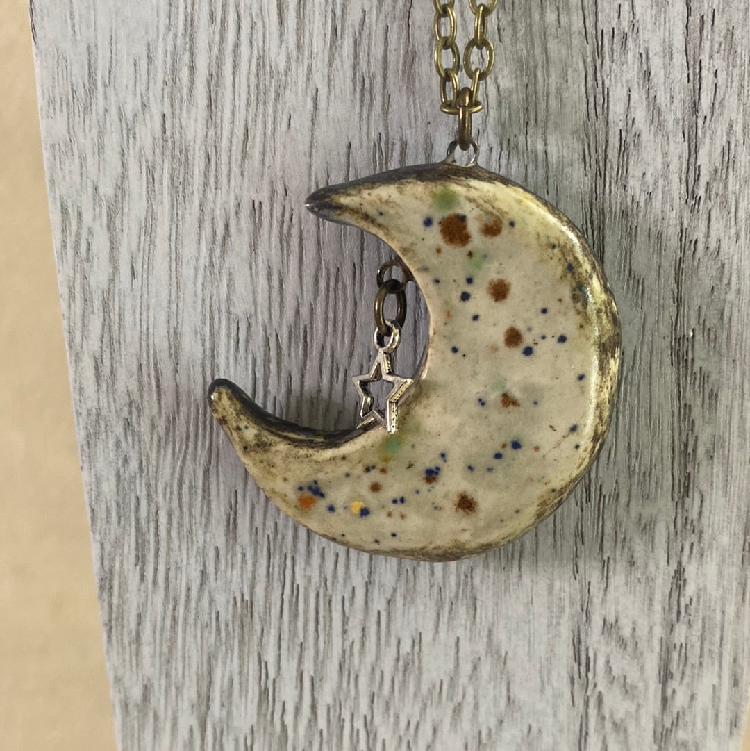 Moon Necklace Reversible