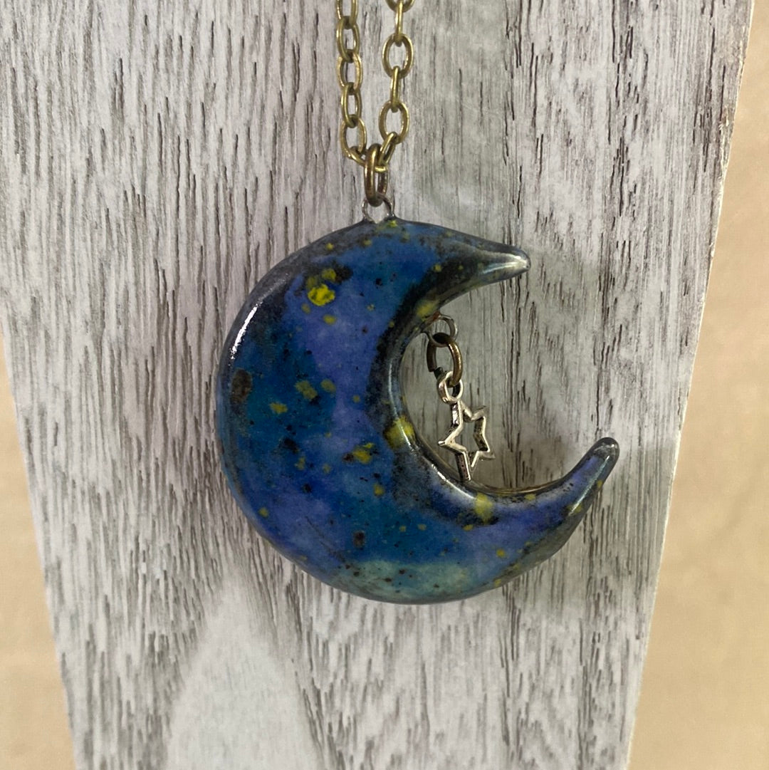 Moon Necklace Reversible