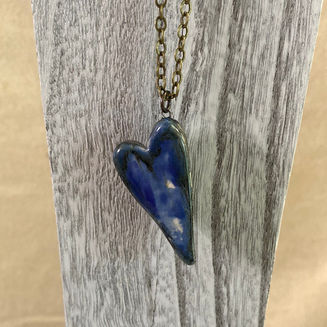 Heart Necklace Reversible