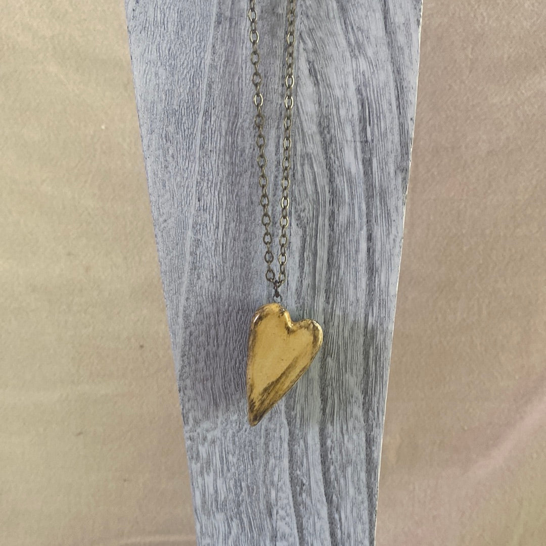 Hearts Necklace Reversible