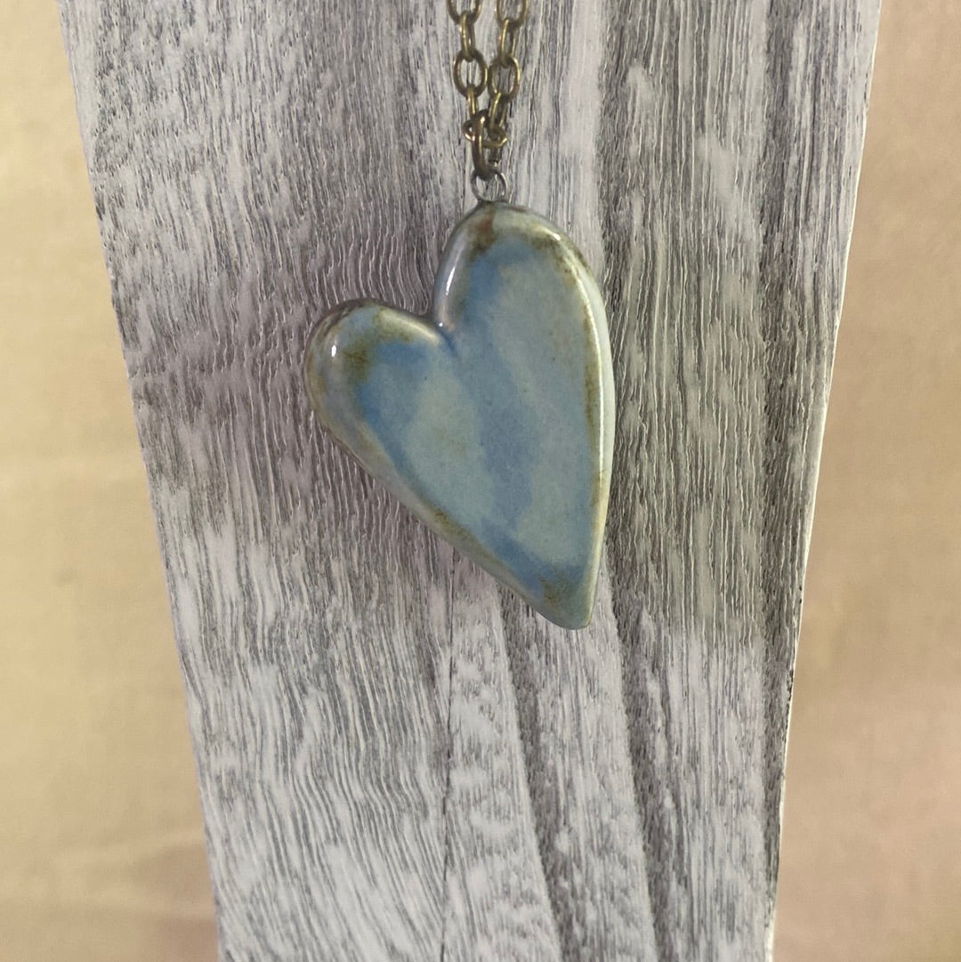 Heart Necklace Reversible