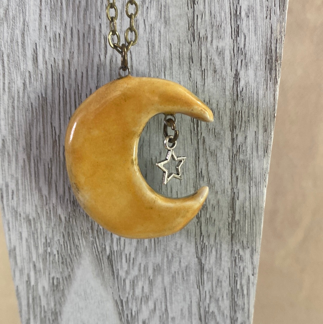 Moon Necklace Reversible