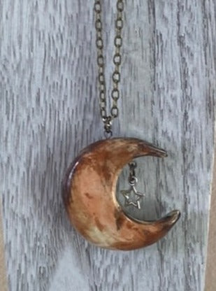 Moon Necklace Reversible