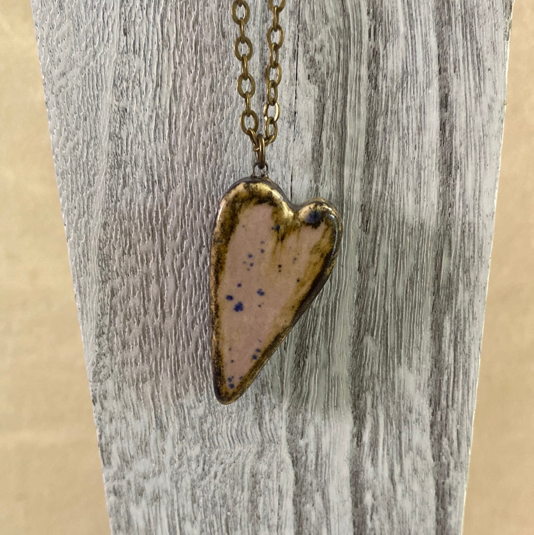 Heart Necklace Reversible