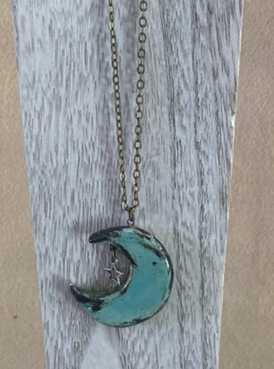 Moon Necklace Reversible