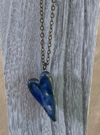 Heart Necklace Reversible