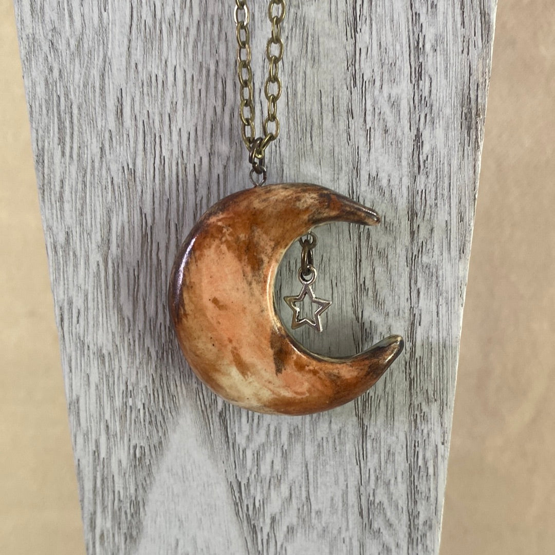 Moon Necklace Reversible