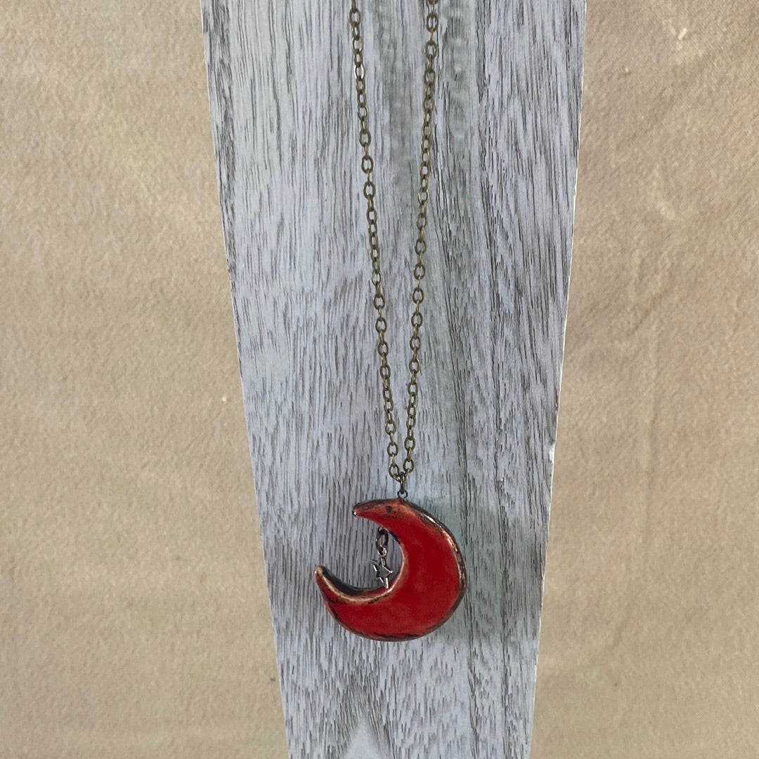 Moon Necklace Reversible