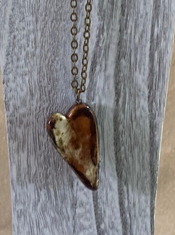 Heart Necklace Reversible