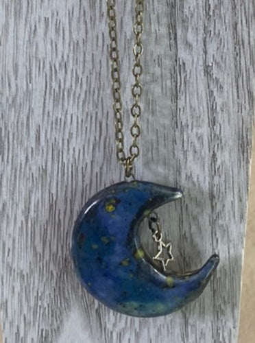 Moon Necklace Reversible