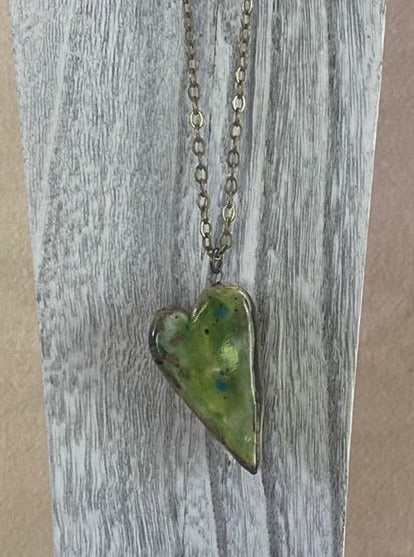 Hearts Necklace Reversible