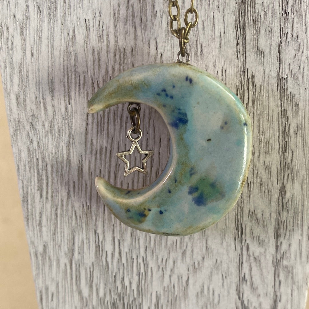 Moon Necklace Reversible
