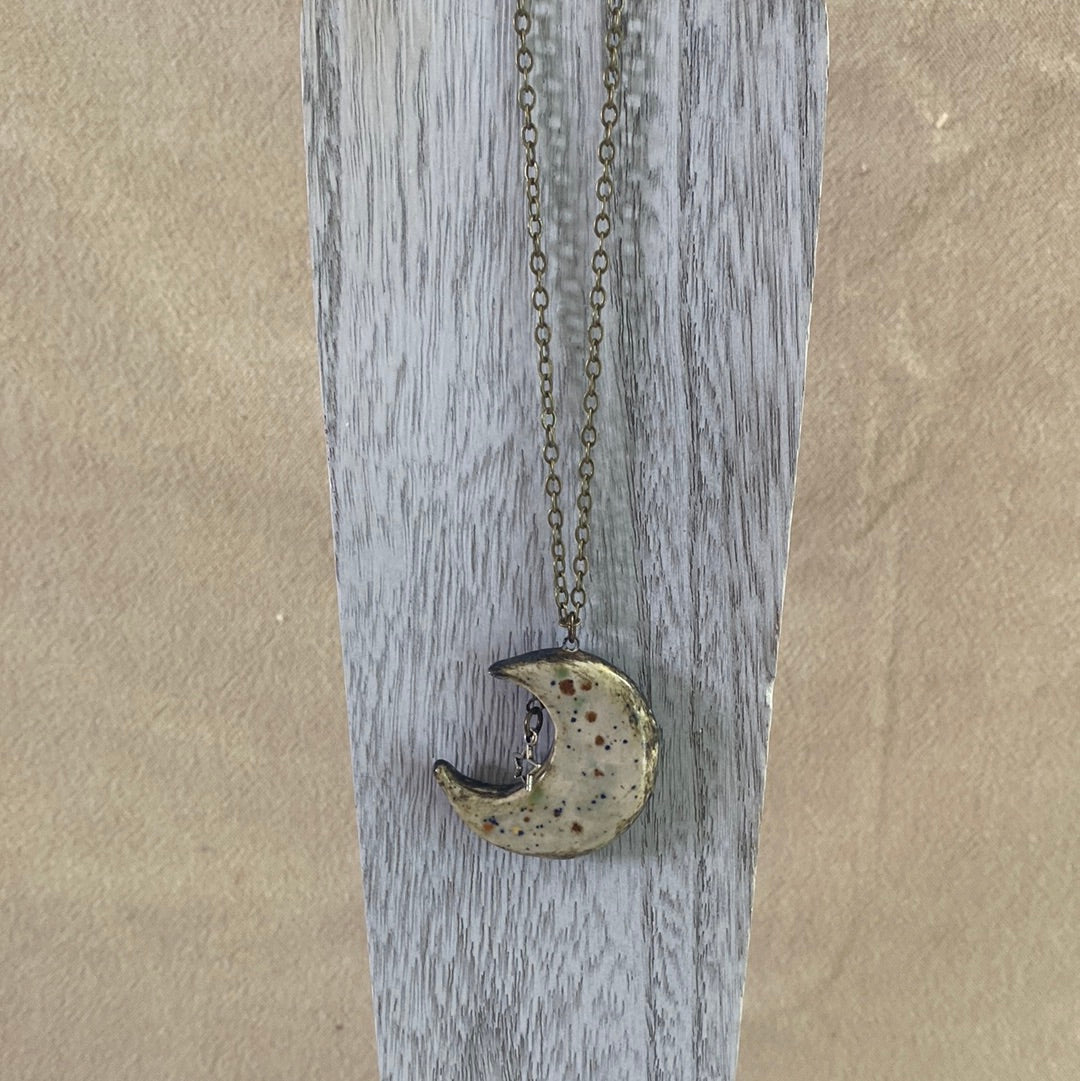 Moon Necklace Reversible
