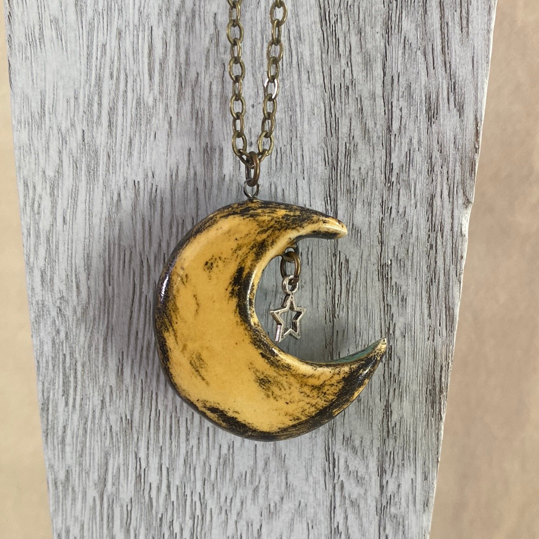 Moon Necklace Reversible
